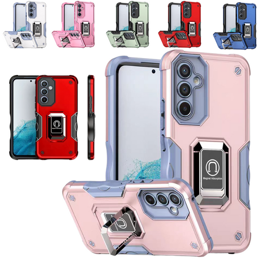 [Built-in Stand] Samsung Galaxy S24 SM-S921/Plus SM-S926/Ultra SM-S928 Heavy Duty Series Case