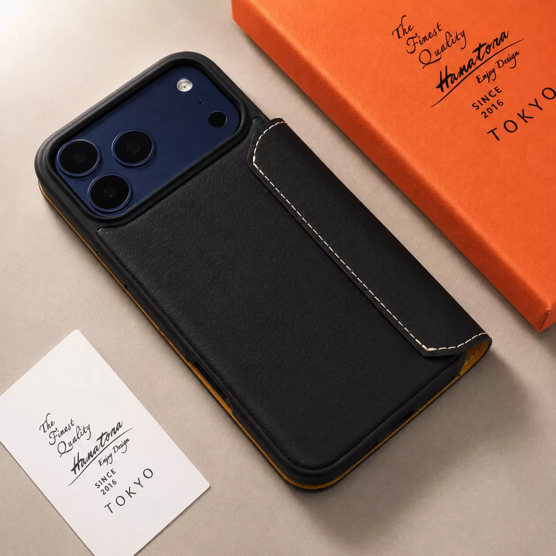 Load image into Gallery viewer, [With Card Slot] Apple iPhone 18 Pro &amp; Max - HANATORA Business Drop Proof Genuine Leather Flip Wallet Series Case
