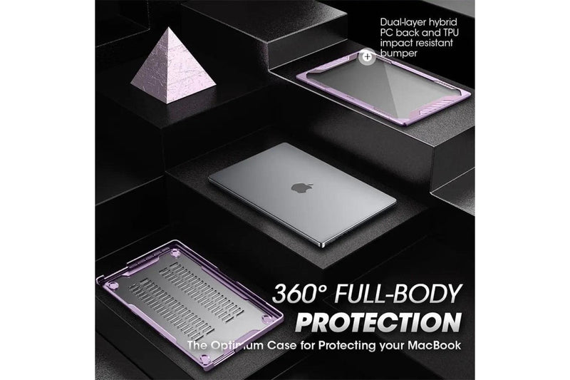 Load image into Gallery viewer, MacBook Pro 14.2&quot; (A2442 &amp; A2779) SUPCASE Ultra-thin Transparent Heat Dissipation Shockproof Protective Case
