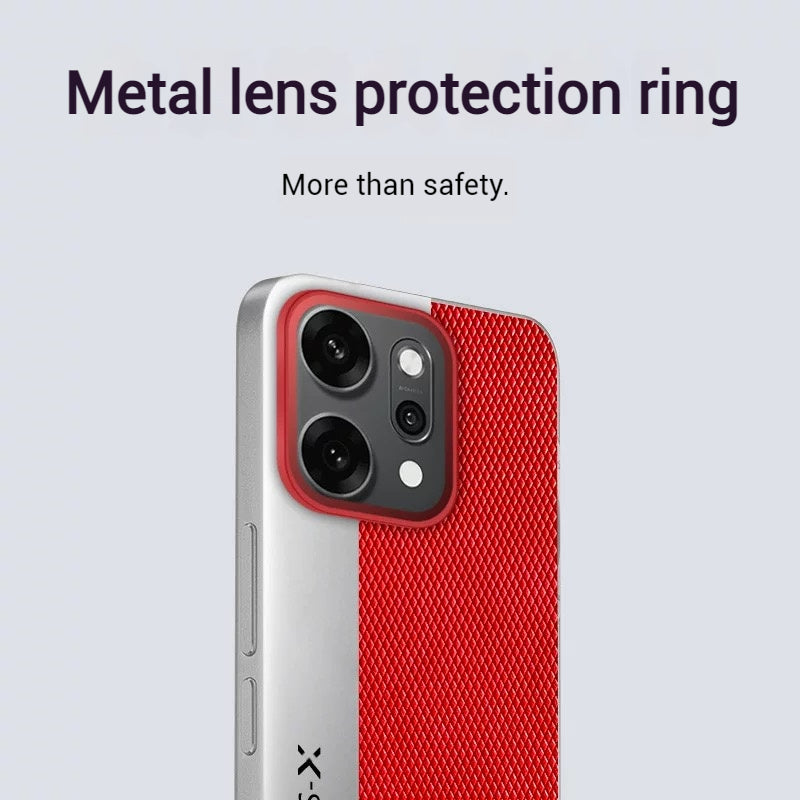 Load image into Gallery viewer, OPPO Reno14 &amp; Pro - Business Full-Cover Metal Frame Leather Fashion Case
