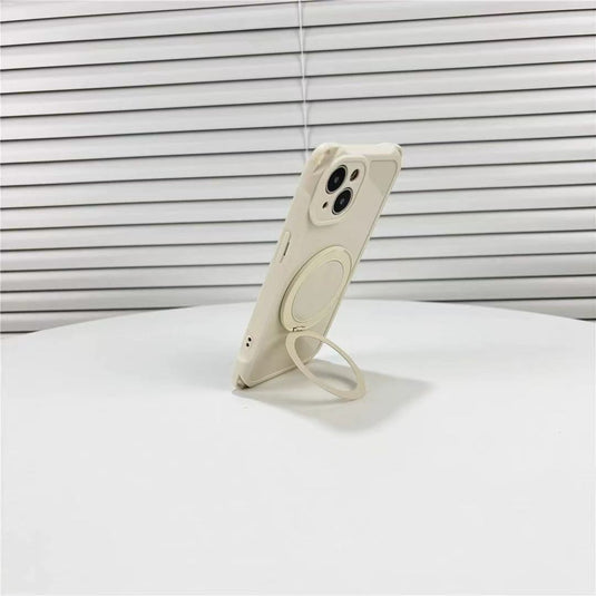 [With Lanyard] Samsung Galaxy A56 - 360° Rotatable Magnetic TPU Phone Case