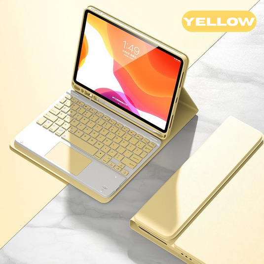 Apple iPad Pro 11-inch 1st/2nd/3rd/4/5th Gen (2018/2020/2021/2022/2024) Smart Wireless Keyboard Flip Case With Backlit