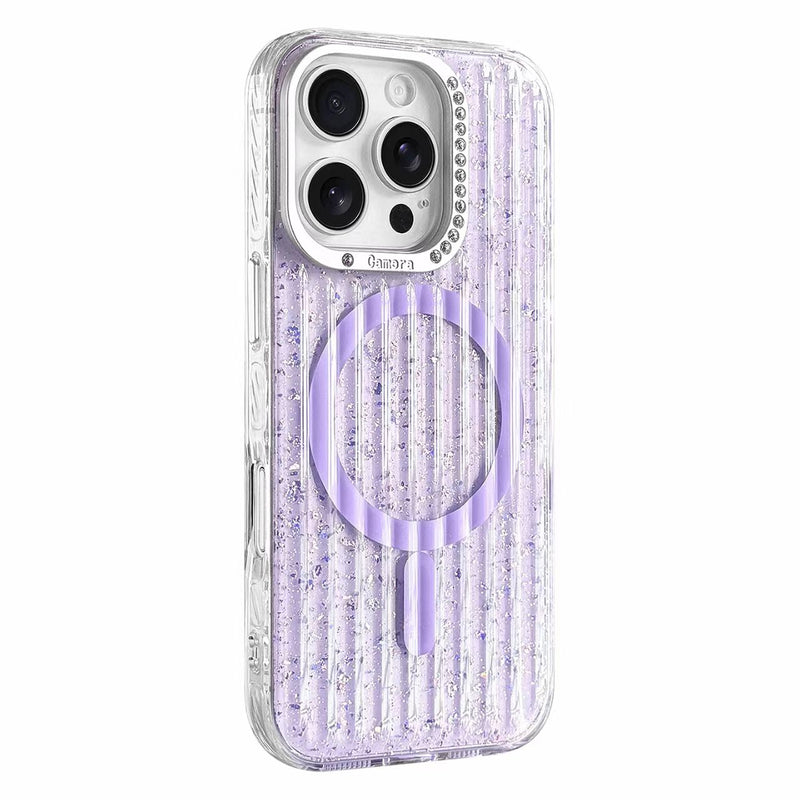 Load image into Gallery viewer, [Magsafe Compatible] Apple iPhone 17/Air/Pro/Pro Max Glitter Full-Cover Shockproof Phone Case
