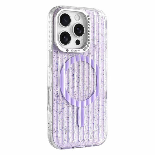[Magsafe Compatible] Apple iPhone 17/Air/Pro/Pro Max Glitter Full-Cover Shockproof Phone Case
