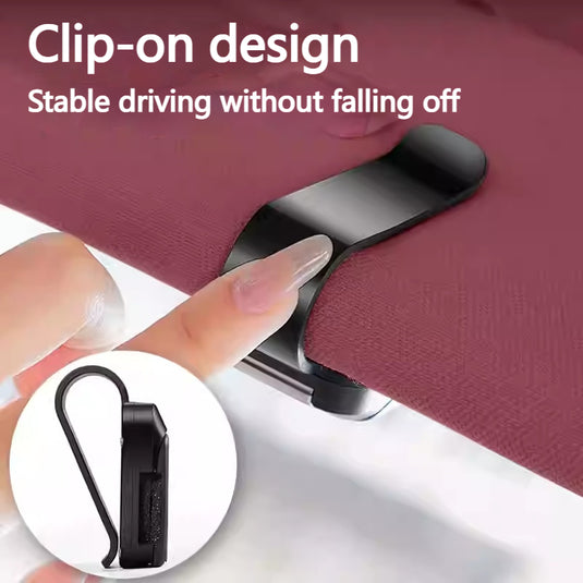 Lexus ABS + PU Leather Car Sunglasses Holder Clip for RX300, ES200, NX300 & UX260