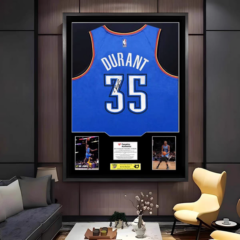 Load image into Gallery viewer, Kevin Durant Oklahoma City Thunder Framed Jersey Display – Facsimile Signature Edition - i-Station Mobile Phone &amp; Electronic Device Repair and Accessories
