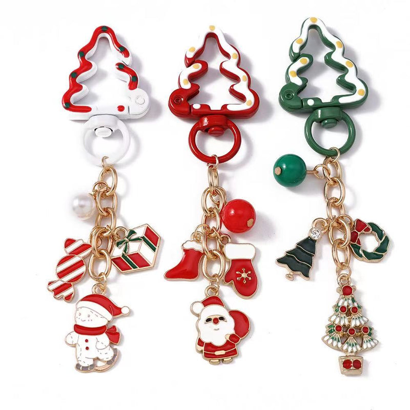 Load image into Gallery viewer, Christmas Series Metal Keychain Pendant Decorations - Perfect for Gifts &amp; Packaging - i-Station Mobile Phone &amp; Electronic Device Repair and Accessories

