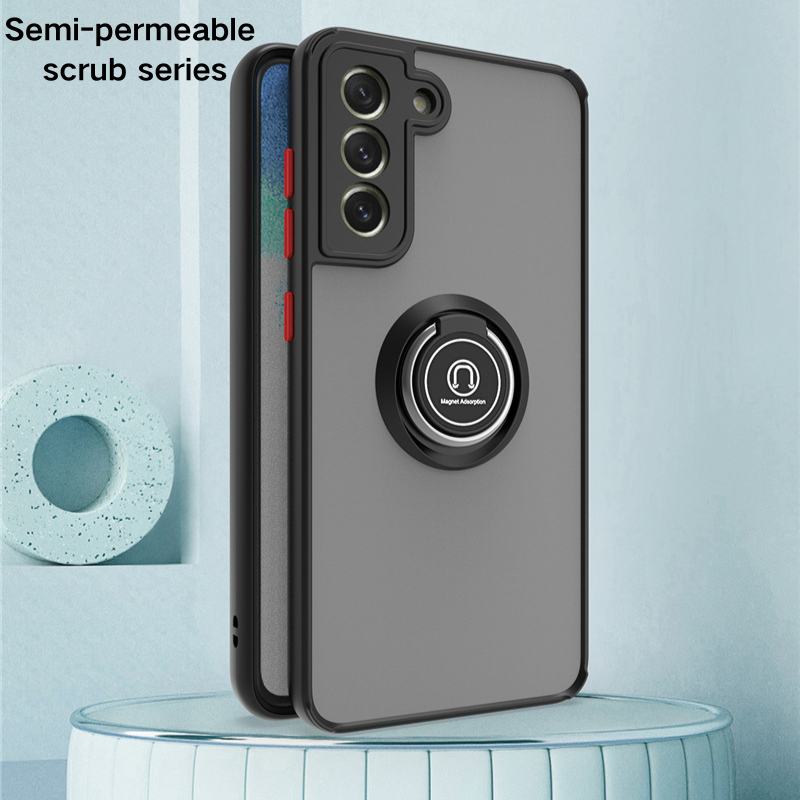 Load image into Gallery viewer, [With Ring Bracket] Samsung Galaxy S9 SM-G960/Plus SM-G965 Liquid Matte Full-cover Protective Essentials Series Case
