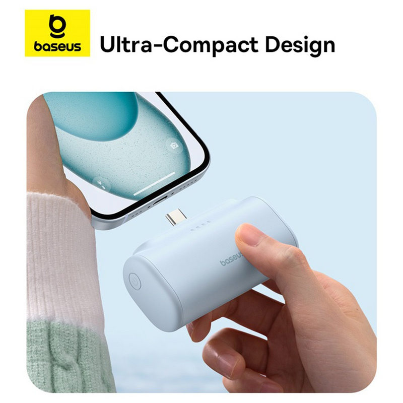 Load image into Gallery viewer, Baseus Compact Fast Charging Power Bank Type-C Edition 5000mAh 20W
