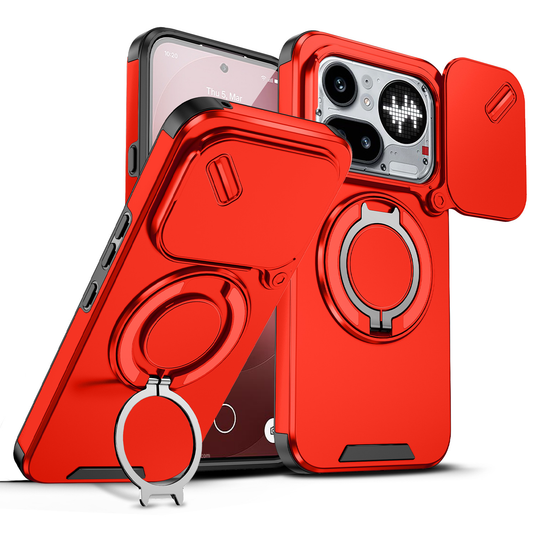 [Built-in Kickstand] Nothing Phone (4a) Pro - Rugged Shockproof Heavy Duty Series Case