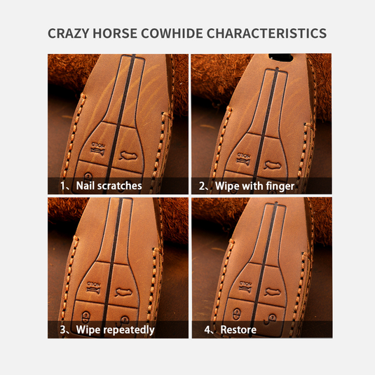 Lexus Handcrafted Genuine Leather Folding Car Key Fob Case Cover For Lexus NX200t, NX300, NX300h, NX350, NX Hybrid, RX270, RX300, RX350, RX450h, LX570, LX600, IS250, IS300, IS350 - i-Station Mobile Phone & Electronic Device Repair and Accessories