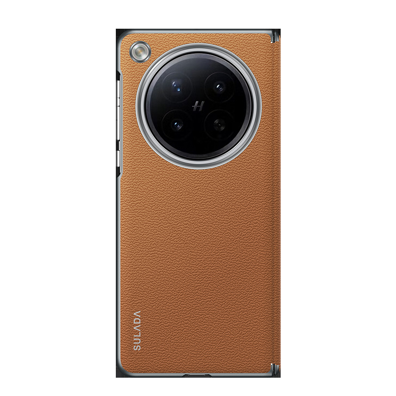 Load image into Gallery viewer, [Magsafe Compatible] OPPO Find N6 - Genuine Leather Magnetic Central Hinge Shockproof Protective Case - i-Station Mobile Phone &amp; Electronic Device Repair and Accessories
