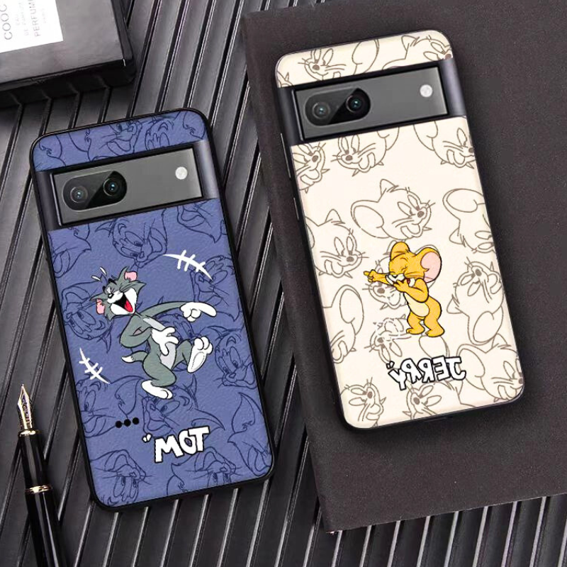 Load image into Gallery viewer, Google Pixel 6/Pro/A Cartoon Couple Full-wrap Shockproof Fashion-Forward Series Case
