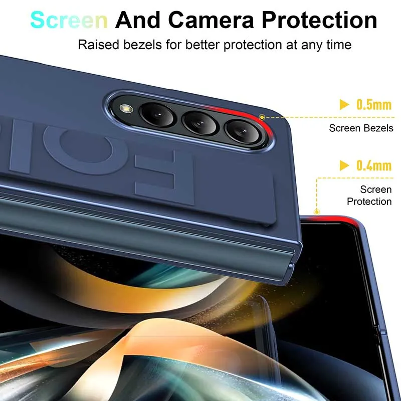 Load image into Gallery viewer, [With Wrist Strap] Samsung Galaxy Z Fold 6 SM-F956 Matte Silicone Shockproof Protection Essentials Series Case
