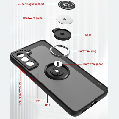 [With Ring Bracket] Samsung Galaxy Note 20 (4G/5G)/Ultra (4G/5G) Liquid Matte Full-cover Protective Essentials Series Case - i-Station Mobile Phone & Electronic Device Repair and Accessories