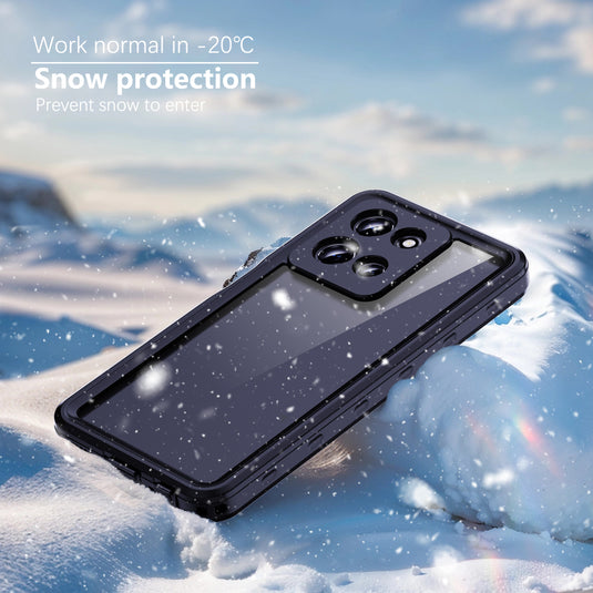 [A-Series] Motorola Moto G 5G (2025) - Redpepper Full Covered Waterproof Heavy Duty Tough Armor Case