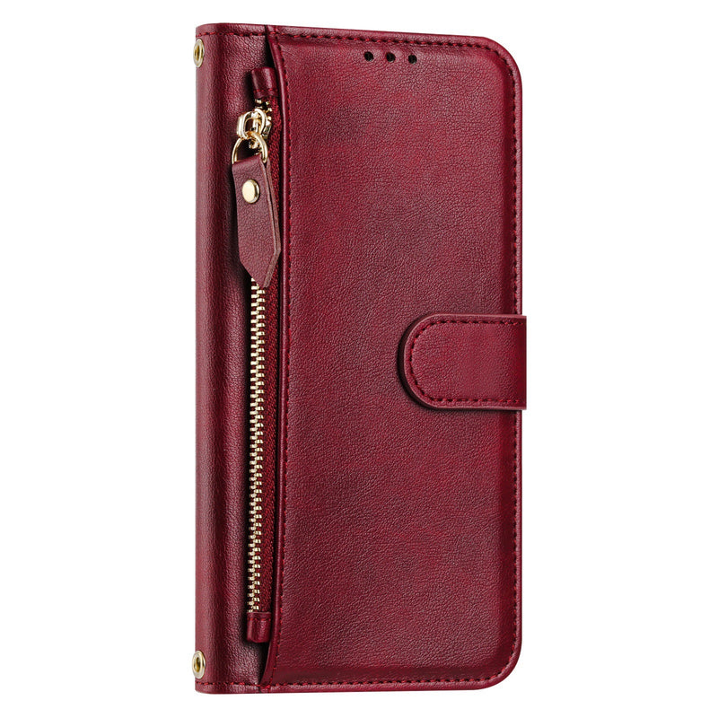 Load image into Gallery viewer, [With Card Slot] VIVO T3x 5G - Multi Functional Leather Magnetic Closure Filp Wallet Case
