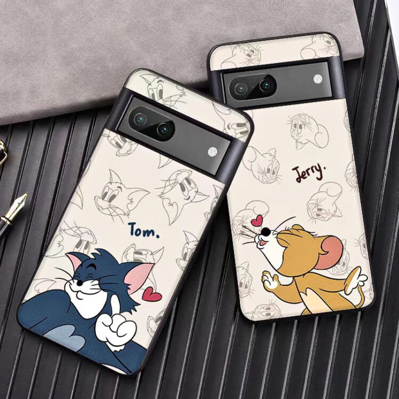 Load image into Gallery viewer, Google Pixel 6/Pro/A Cartoon Couple Full-wrap Shockproof Fashion-Forward Series Case
