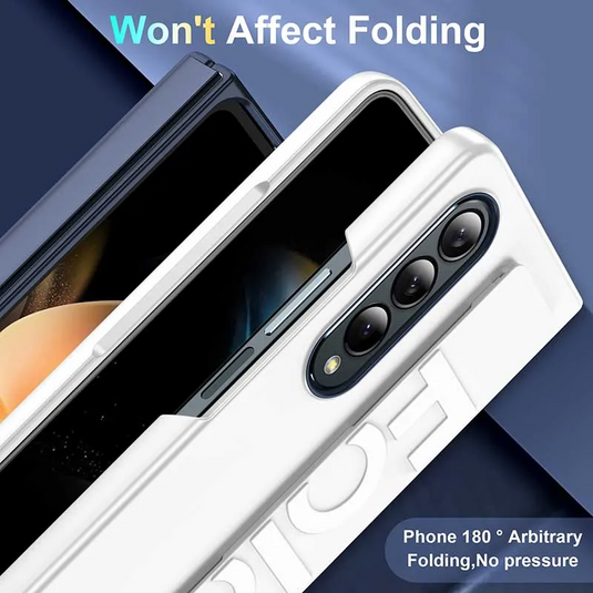 [With Wrist Strap] Samsung Galaxy Z Fold 6 SM-F956 Matte Silicone Shockproof Protection Essentials Series Case