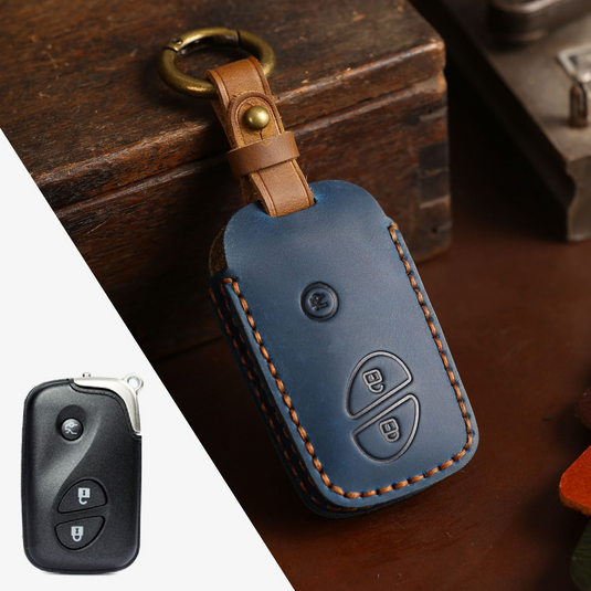 Lexus Handcrafted Genuine Leather Car Key Fob Case Cover For RX270, ES240, LX570