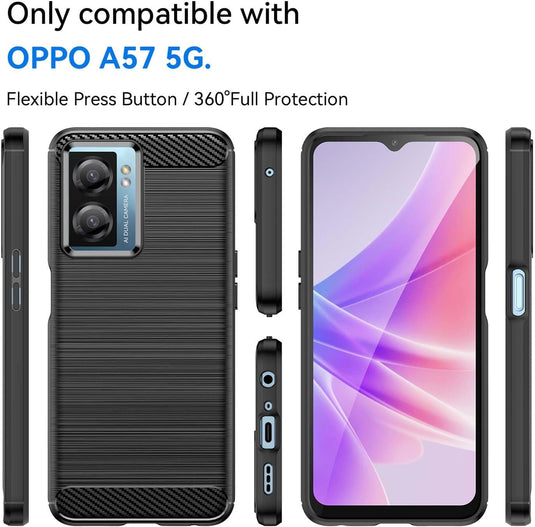 Oppo A57 4G/A57s/A77 4G - Shield Shockproof Rugged Heavy Duty Case