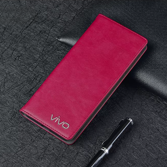 VIVO X300/Pro - Business Genuine Leather Magnetic Flip Shockproof Protective Case - i-Station Mobile Phone & Electronic Device Repair and Accessories