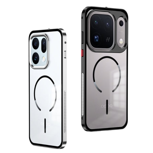 [Magsafe Compatible] OPPO Find X10 / Pro Max / E - Transparent Essentials Series Case With Metal Frame