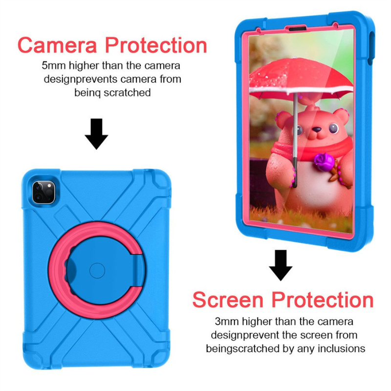 Load image into Gallery viewer, Apple iPad Mini 4/5 EVA Kid Friendly Heavy Duty Case with Handle Stand Ring - i-Station Mobile Phone &amp; Electronic Device Repair and Accessories
