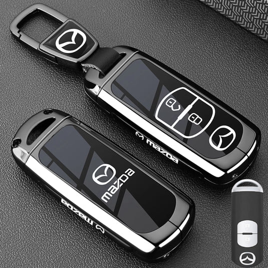 Mazda Zinc Alloy Car Key Protective Case For CX5, CX3, CX30, CX7, CX9, Mazda 2, 3, 6