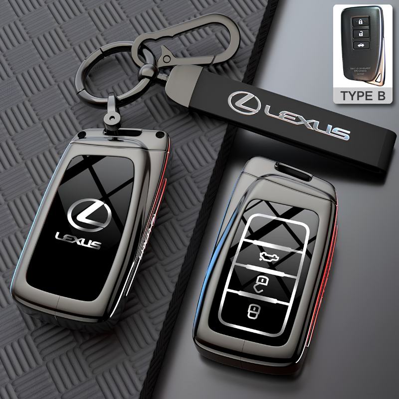 Load image into Gallery viewer, Lexus Stylish with Cool Shockproof Car Key Fob Case Cover For ES200, ES300h, RX300, NX200, LX570 - i-Station Mobile Phone &amp; Electronic Device Repair and Accessories

