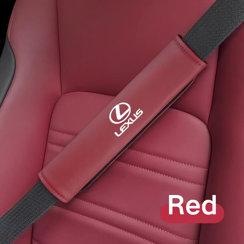 Load image into Gallery viewer, Lexus Car Seat Belt Shoulder Pads for ES300H, RX300, NX200, UX
