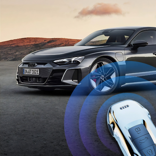 Audi Zinc Alloy Silicone Car Key Fob Case Cover For A3, A4, A5, A6, A8, Q2, Q5, Q7, Q8, e-tron - i-Station Mobile Phone & Electronic Device Repair and Accessories