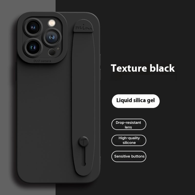 Load image into Gallery viewer, [Wrist Strap Bracket] Apple iPhone 11/Pro/Max - Washable Liquid Silicone Protective Case
