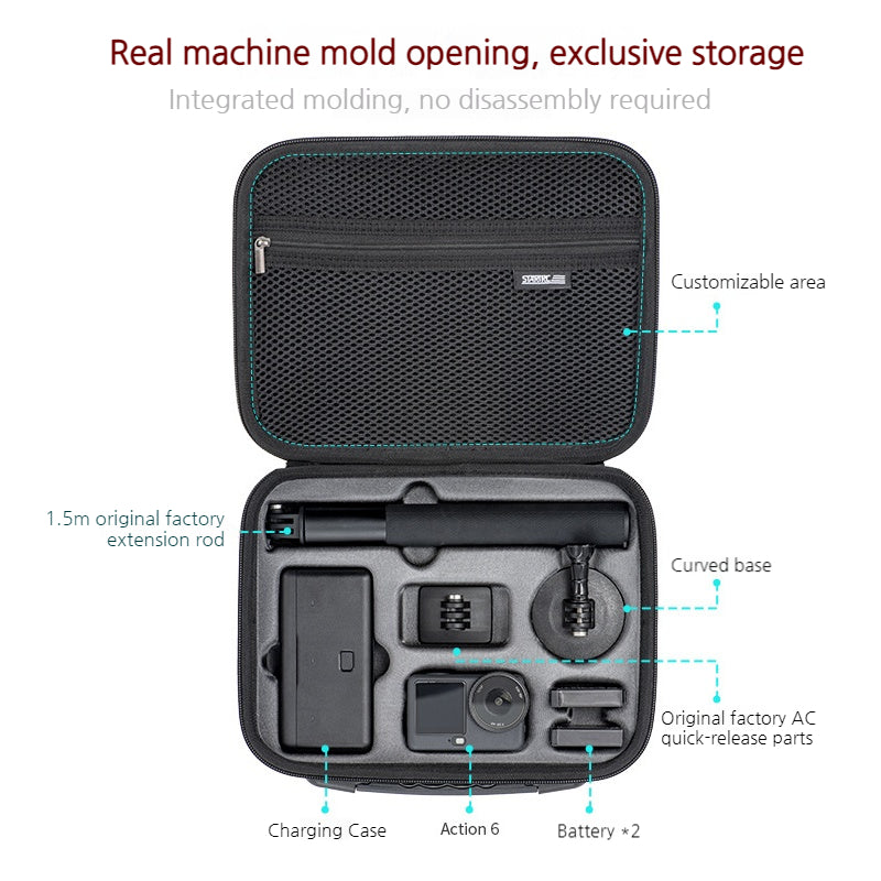 Load image into Gallery viewer, DJI Osmo Action 6 – STARTRC Portable Action Camera Carrying Case Storage Bag - i-Station Mobile Phone &amp; Electronic Device Repair and Accessories
