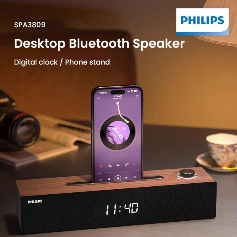 Load image into Gallery viewer, [SPA3809][Phone Stand] Philips Speaker Bluetooth 5.3 USB Dual Connection Methods Strip Shape
