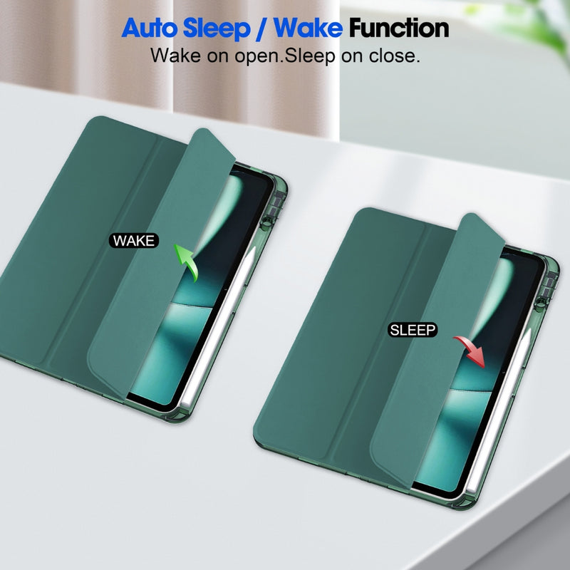 Load image into Gallery viewer, [With Pen Slot] OPPO Pad 2 (OPD2201, X22N2) - Full Covered Transparent Smart Sleep Protection Case
