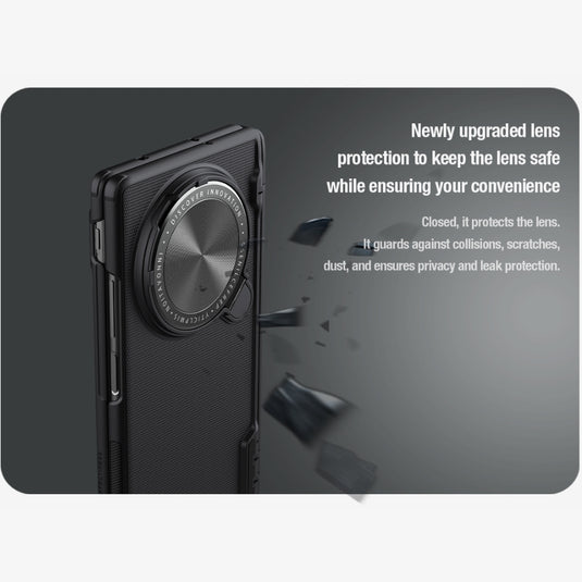 OPPO Find N3 (CPH2499) - Super Matte Shield Flip Style Lens Camera Stand Protective Case