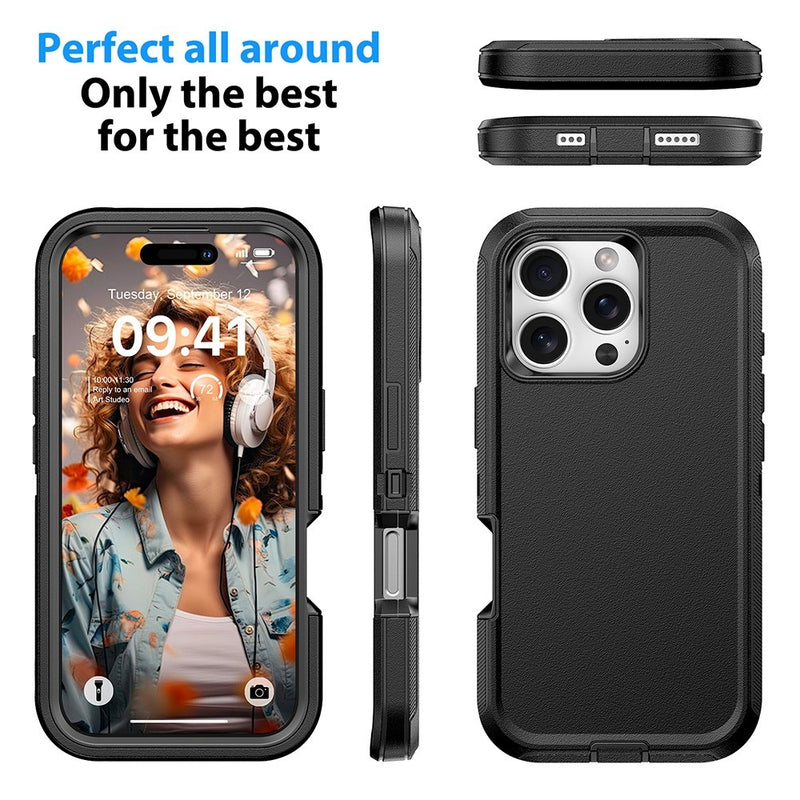 Load image into Gallery viewer, [Built-in Stand] Apple iPhone 14/Plus/Pro/Max - Shockproof Robot Armor Hard Plastic Case
