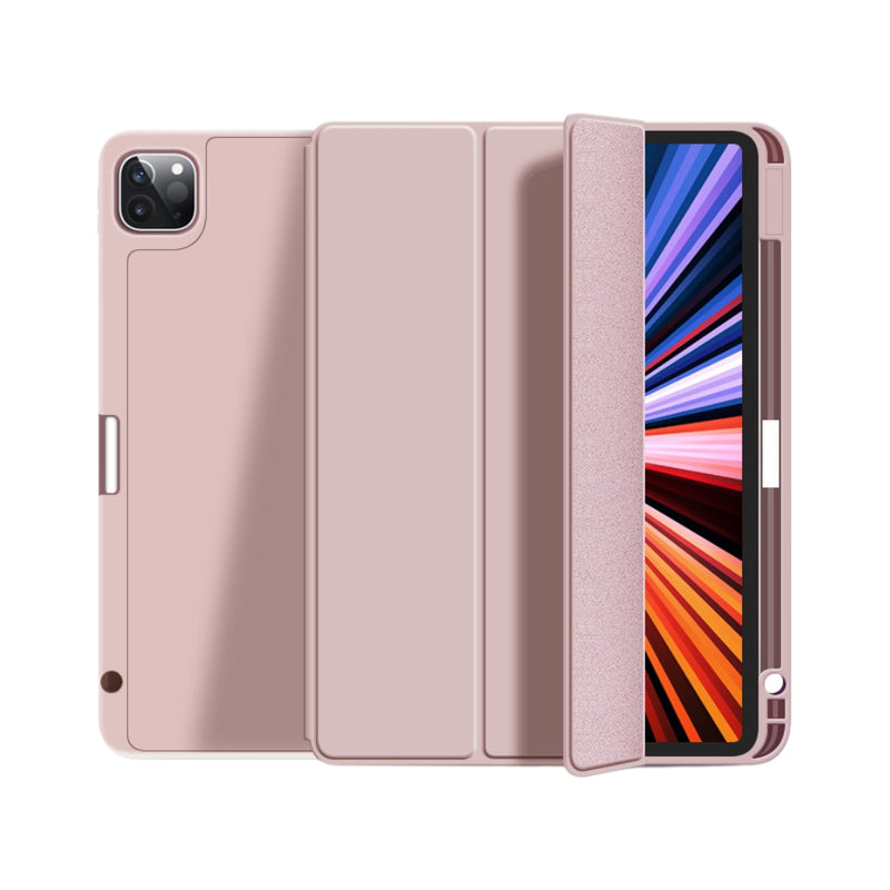 Load image into Gallery viewer, [With Pen Slot] Apple iPad Air 3 10.5&quot; (2019)/Pro 10.5&quot; (2017) - Soft TPU Smart Sleep Drop Proof Magnet Stand Case
