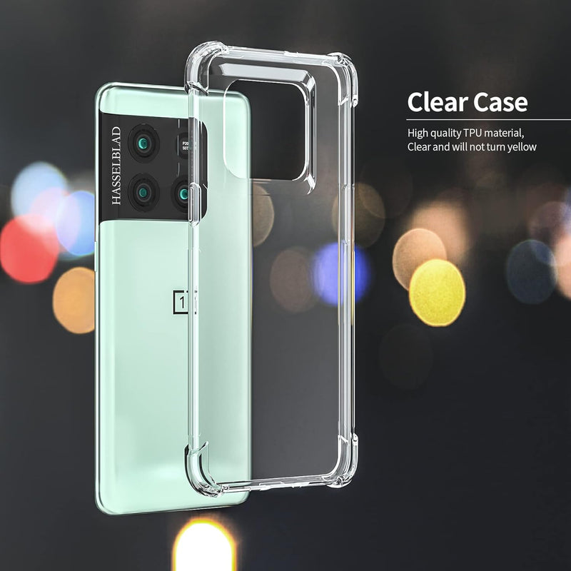 Load image into Gallery viewer, OnePlus 1+10T - AirPillow Cushion Transparent Soft Clear TPU Four Corners Protective Case With 2PC 9H Tempered Glass Screen Protector
