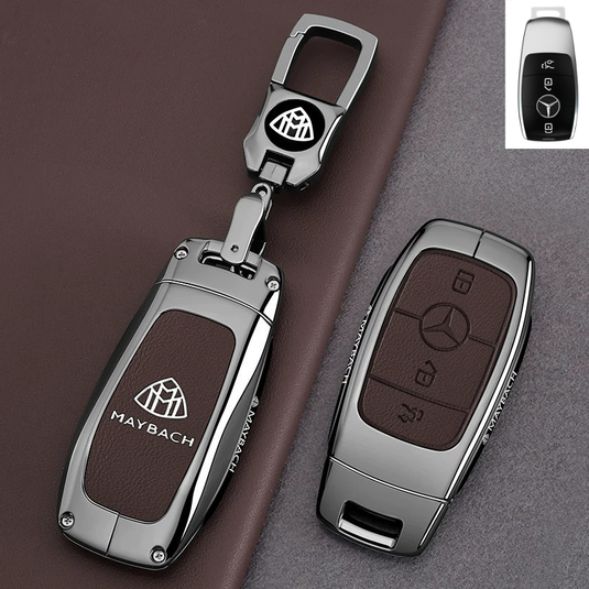 Maybach Premium Leather Protection Car Key Fob Case Cover For GLS480, S480, S580, S680, GLS600 - i-Station Mobile Phone & Electronic Device Repair and Accessories