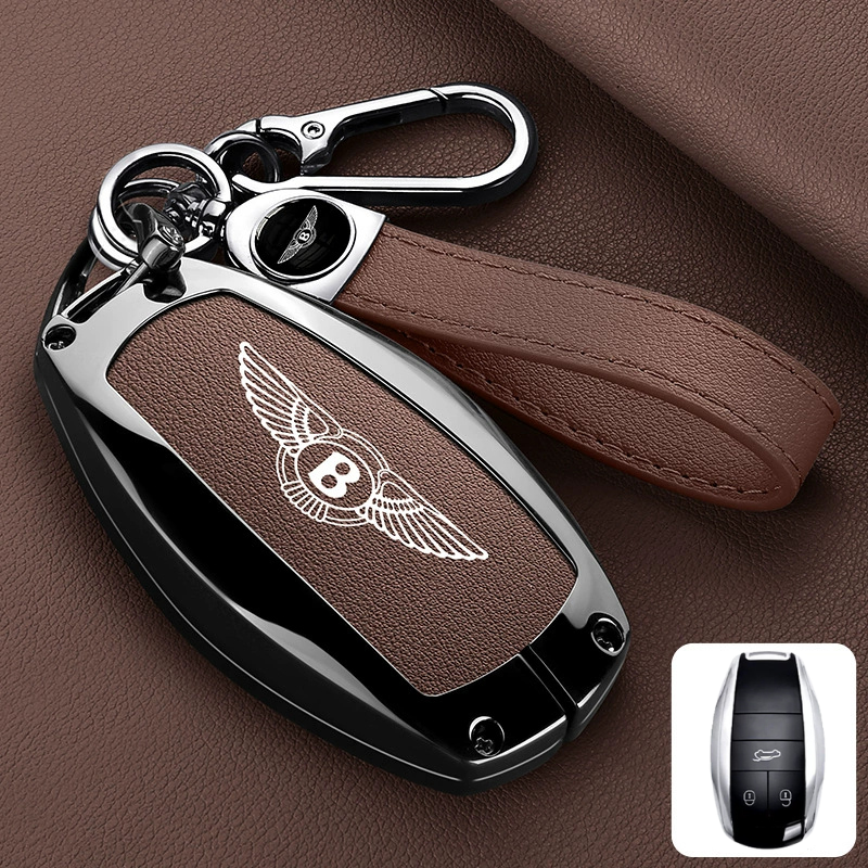Load image into Gallery viewer, Bentley Aluminum Alloy Shockproof Car Key Case Cover for Continental, Mulsanne, Flying Spur, Bentayga - i-Station Mobile Phone &amp; Electronic Device Repair and Accessories
