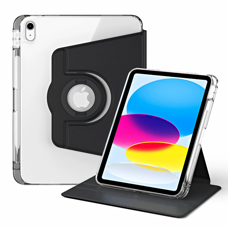 Load image into Gallery viewer, [Detachable] Apple iPad Pro 12.9-inch 3rd/4/5/6th Gen (2018/2020/2021/2022) 360° Rotating Transparent Back Panel Shockproof Case - i-Station Mobile Phone &amp; Electronic Device Repair and Accessories
