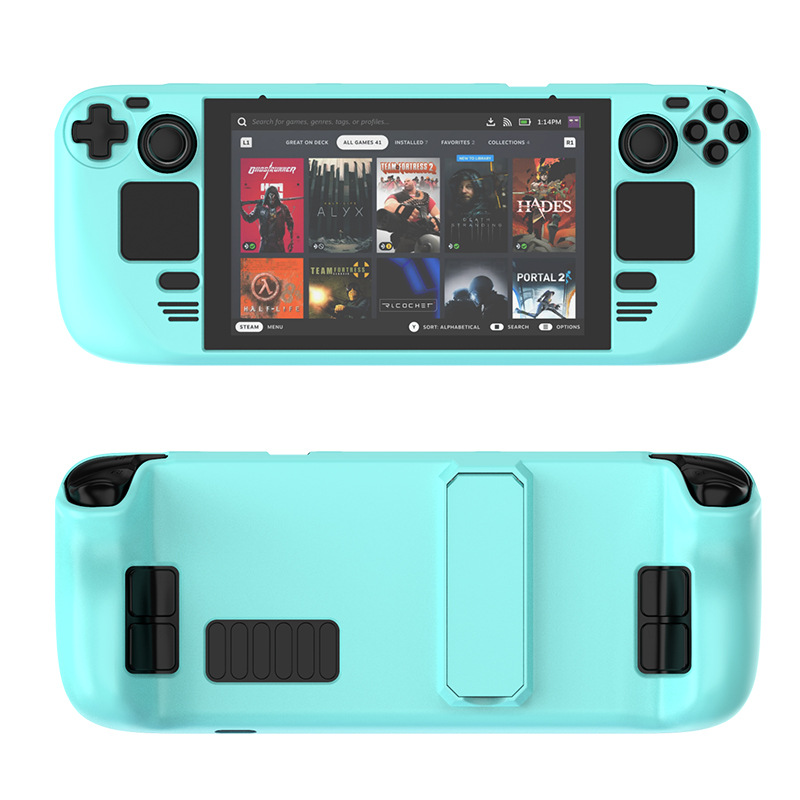 Load image into Gallery viewer, [Built-in Stand] Steam Deck / OLED - PC Skin-Friendly Full-Coverage Shockproof Case - i-Station Mobile Phone &amp; Electronic Device Repair and Accessories
