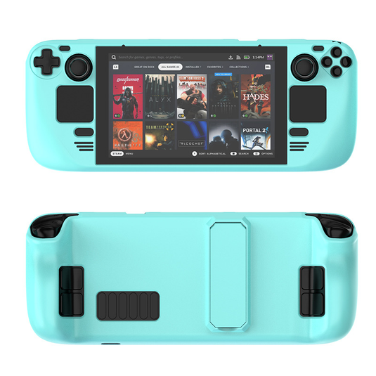 [Built-in Stand] Steam Deck / OLED - PC Skin-Friendly Full-Coverage Shockproof Case - i-Station Mobile Phone & Electronic Device Repair and Accessories