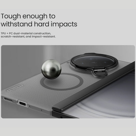 [Magsafe Compatible] OPPO Find N6 - Nillkin Frosted shield Prop Magnetic Camera protective Case - Polar Tech Australia