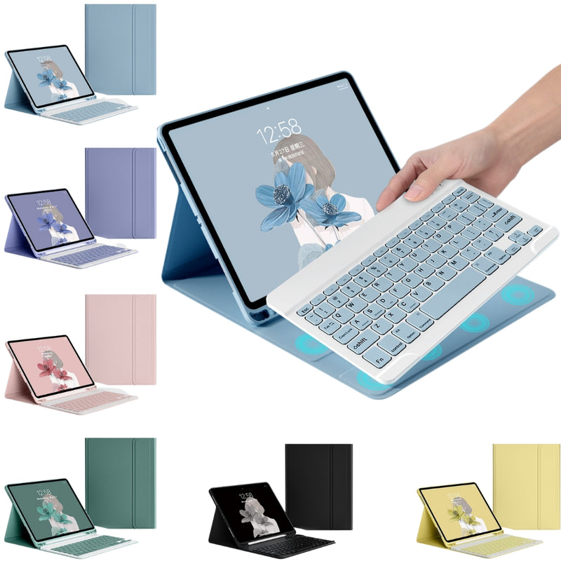 Load image into Gallery viewer, [Without Backlight] Apple iPad 9.7&quot; (2017/2018) - Detachable Magnetic Wireless Keyboard Case
