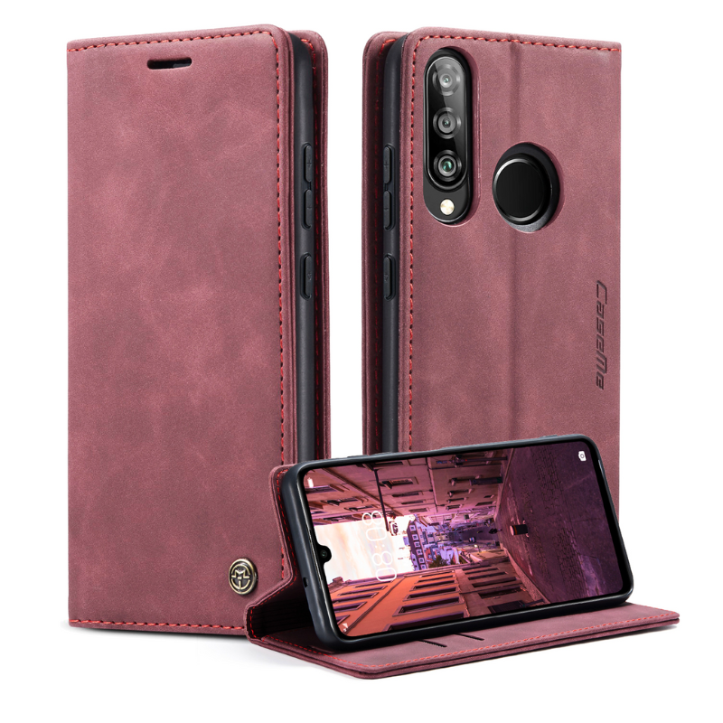 Load image into Gallery viewer, [With Card Slot] Huawei P Smart (2021) Multi-Functional Leather Flip Shockproof Wallet Case
