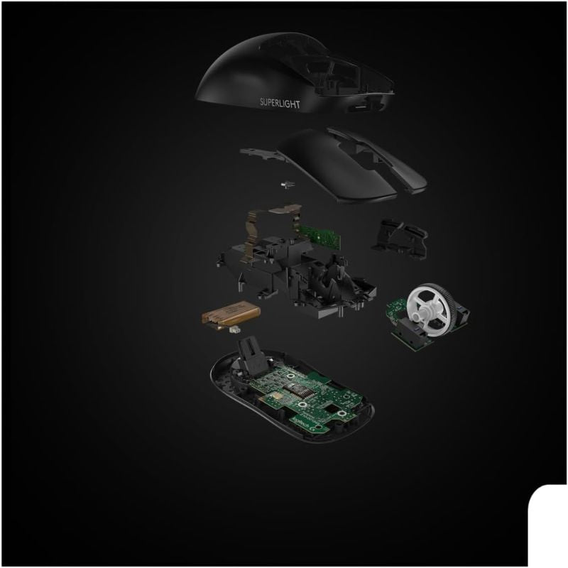 Load image into Gallery viewer, Logitech G PRO X Superlight Wireless Gaming Mouse, Hero 25K Sensor, Ultra-Light with 63g, 5 Programmable Buttons, 70 Hours Battery Life, Zero Additive PTFE Feet, PC/Mac
