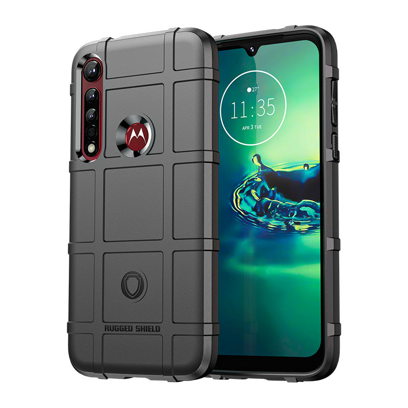 Load image into Gallery viewer, Motorola Moto One Vision/One Vision Plus - Shield Shockproof Rugged Heavy Duty Case  With 2PC Tempered Glass Screen Protector
